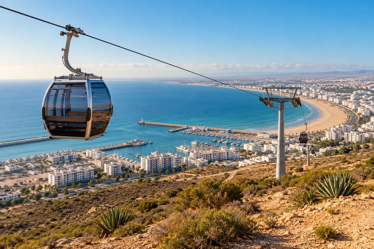 Agadir cable car visit & transfer