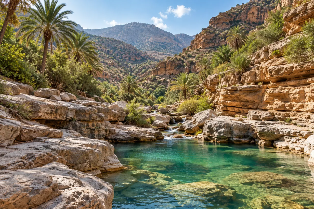 رحلة إلى وادي الجنة من أكادير