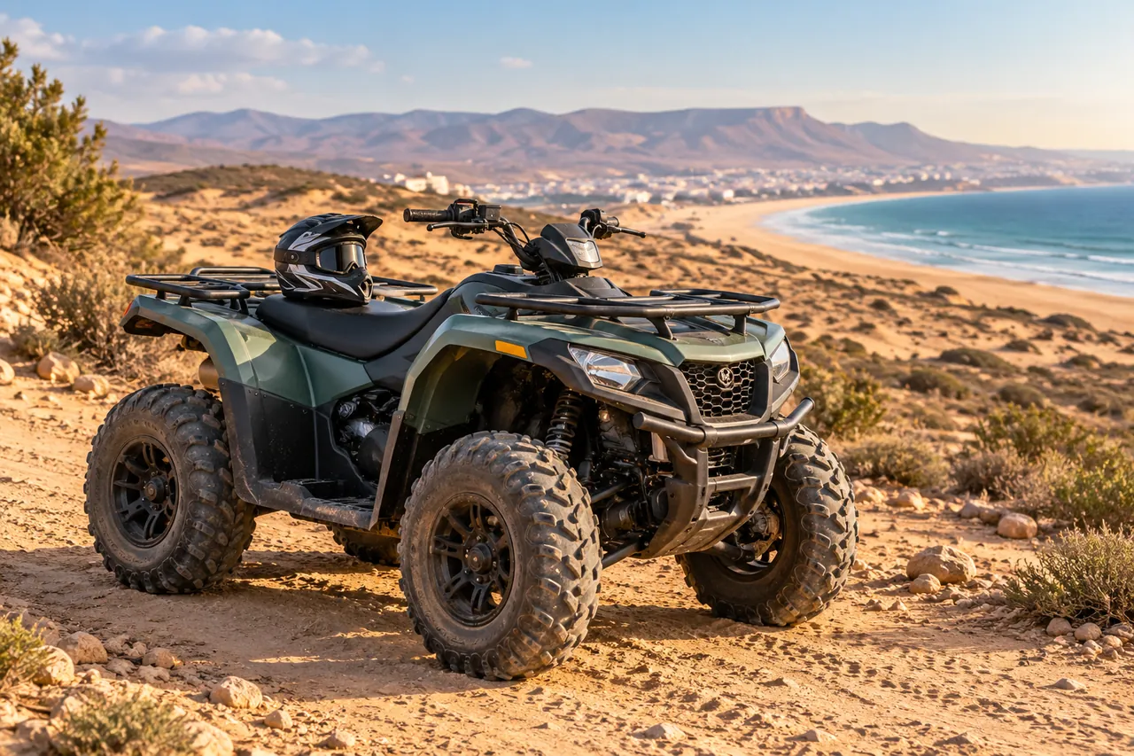 Quad bike outing from Agadir or Taghazout