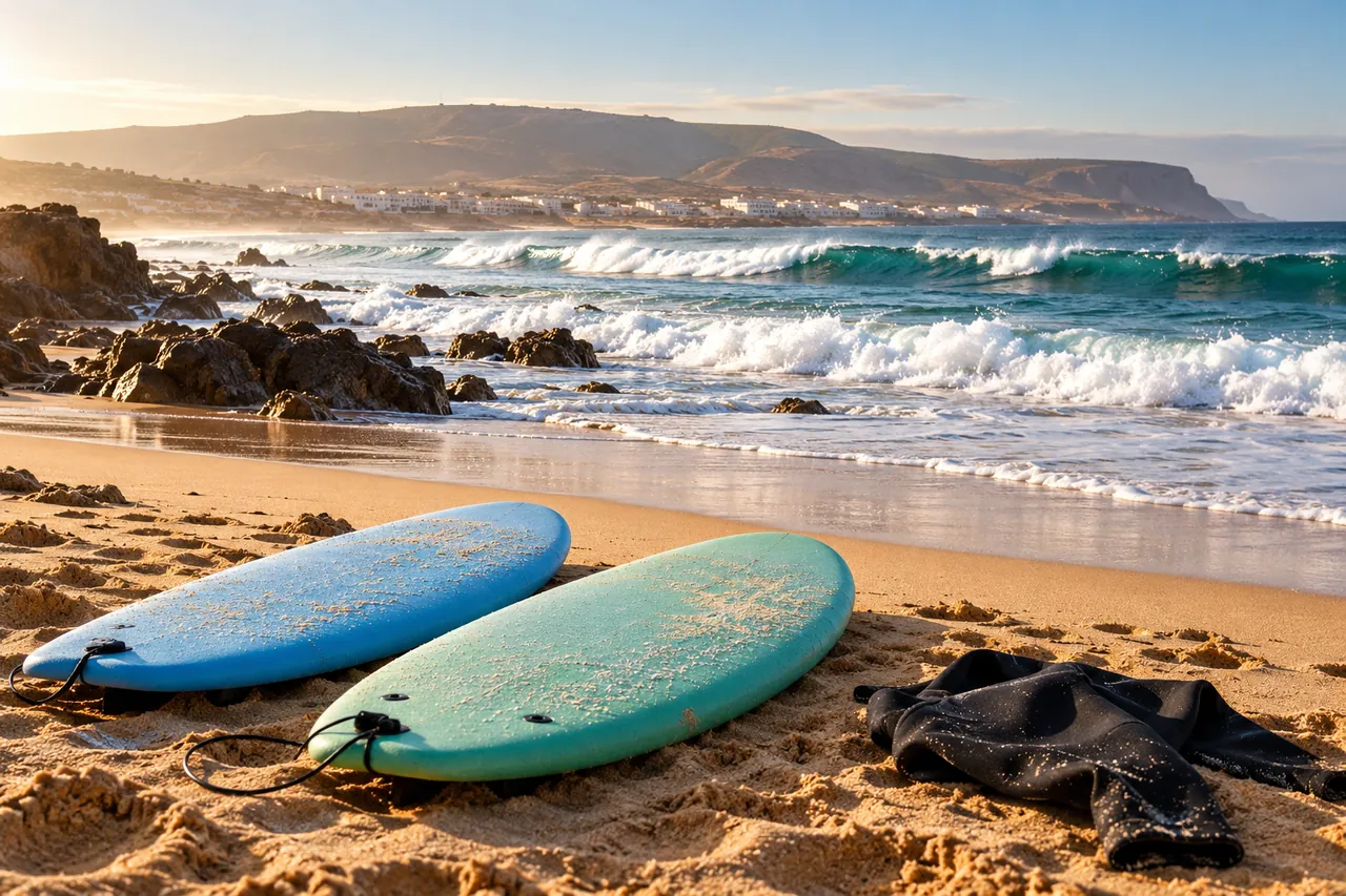 Lezioni di surf vicino ad Agadir e Taghazout